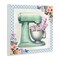 Stupell Industries Kitchen Mixer with Flowers Wall Plaque Art Design by Nicole DeCamp